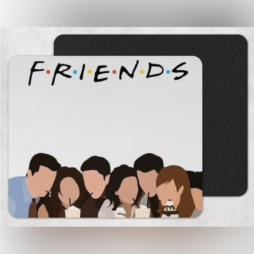 Friends illustration Mouse Pad